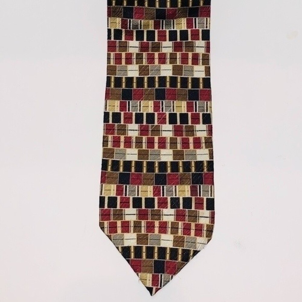 Vintage Jhane Barnes 100% Silk Tie Made in Japan